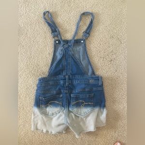 Girls Justice ombré overalls